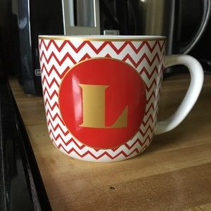 Target Monogram L Stoneware Mug